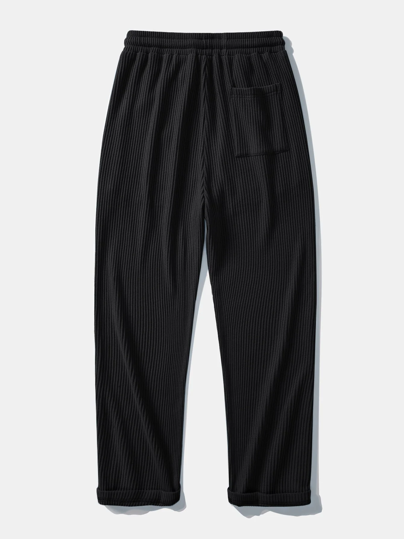 Inocencio® | Long Sleeved Waffle Button Up Shirt & Drawstring Knitted Waffle Pants - Image 7
