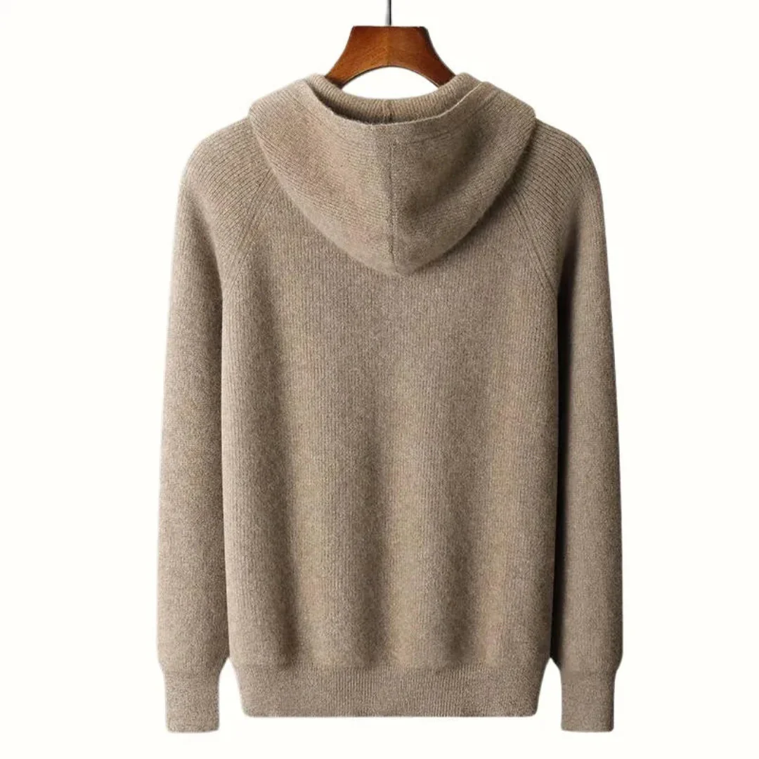 Inocencio | Zip Hooded Cardigan - Image 2