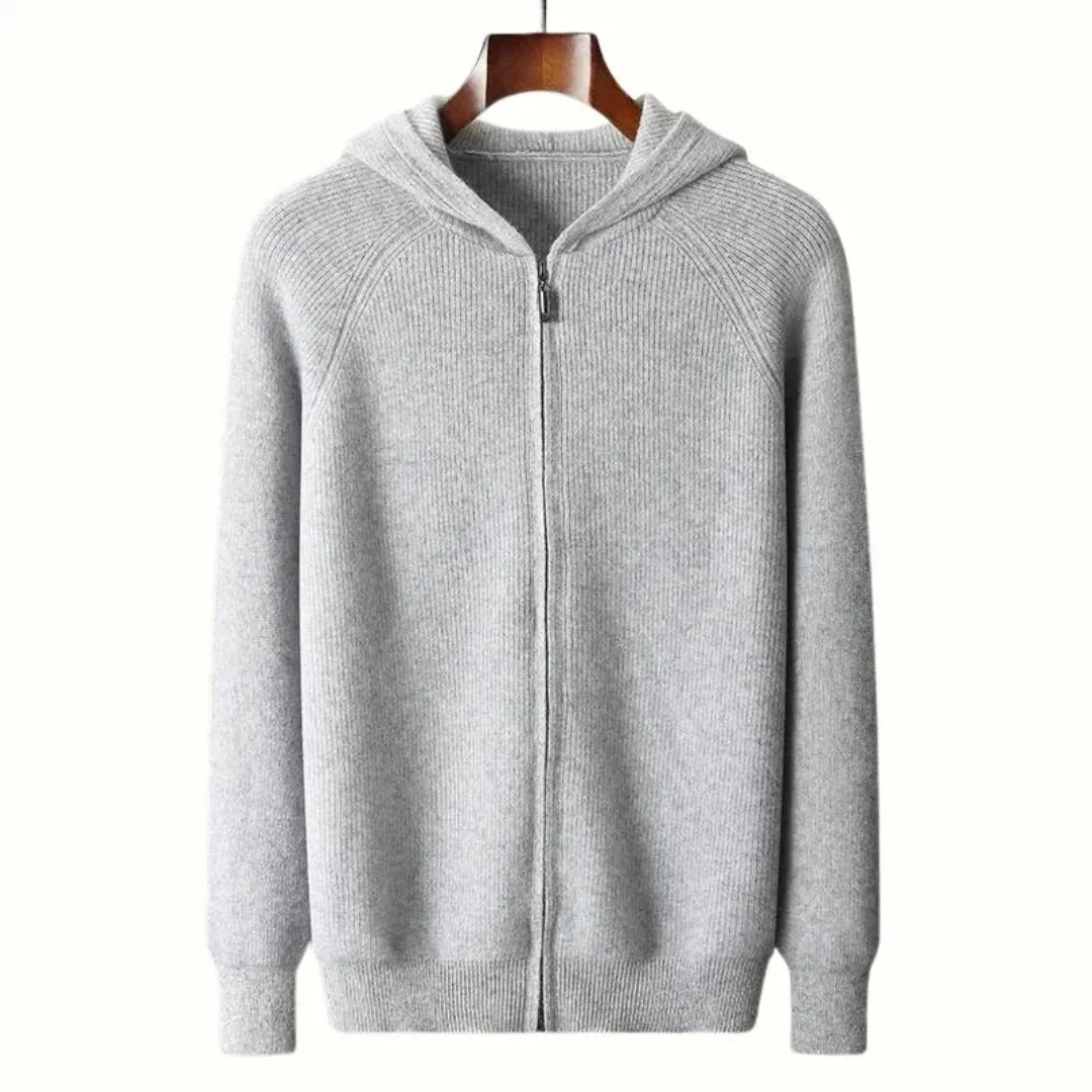 Inocencio | Zip Hooded Cardigan - Image 3