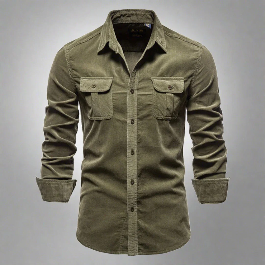 Iolo® | Casual Corduroy Shirt - Image 3