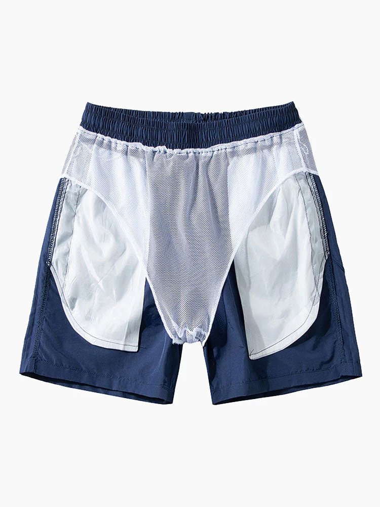 Irenaeus® | Palm Trees Silhouette Print Cotton T-Shirt & Swim Shorts - Image 18