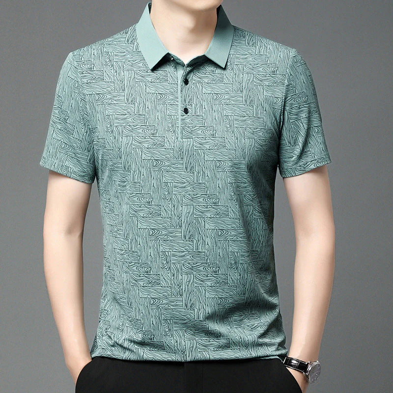 Ireneo® | Premium Geometric Polo Shirt - Image 10