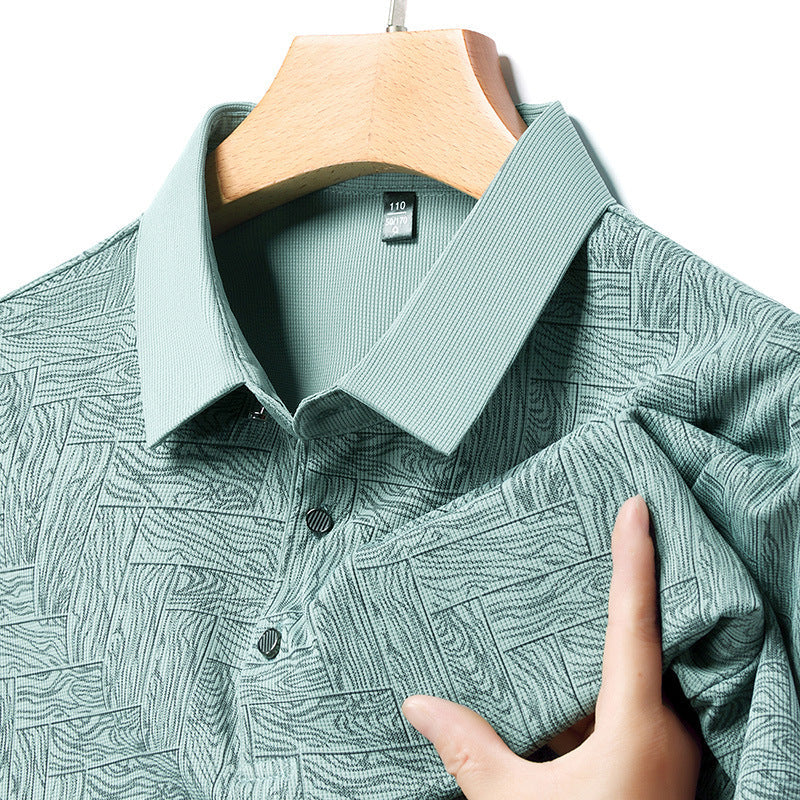 Ireneo® | Premium Geometric Polo Shirt - Image 11