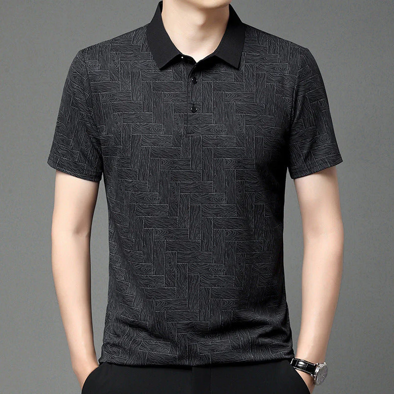 Ireneo® | Premium Geometric Polo Shirt - Image 12