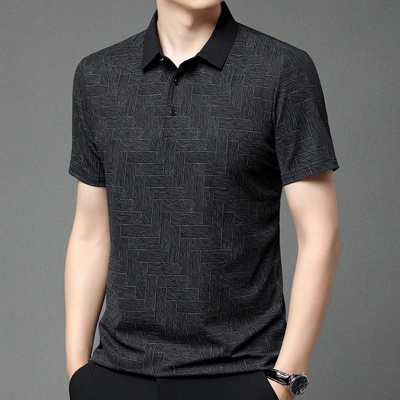 Ireneo® | Premium Geometric Polo Shirt - Image 13