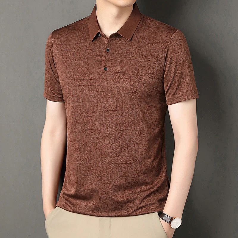 Ireneo® | Premium Geometric Polo Shirt - Image 2