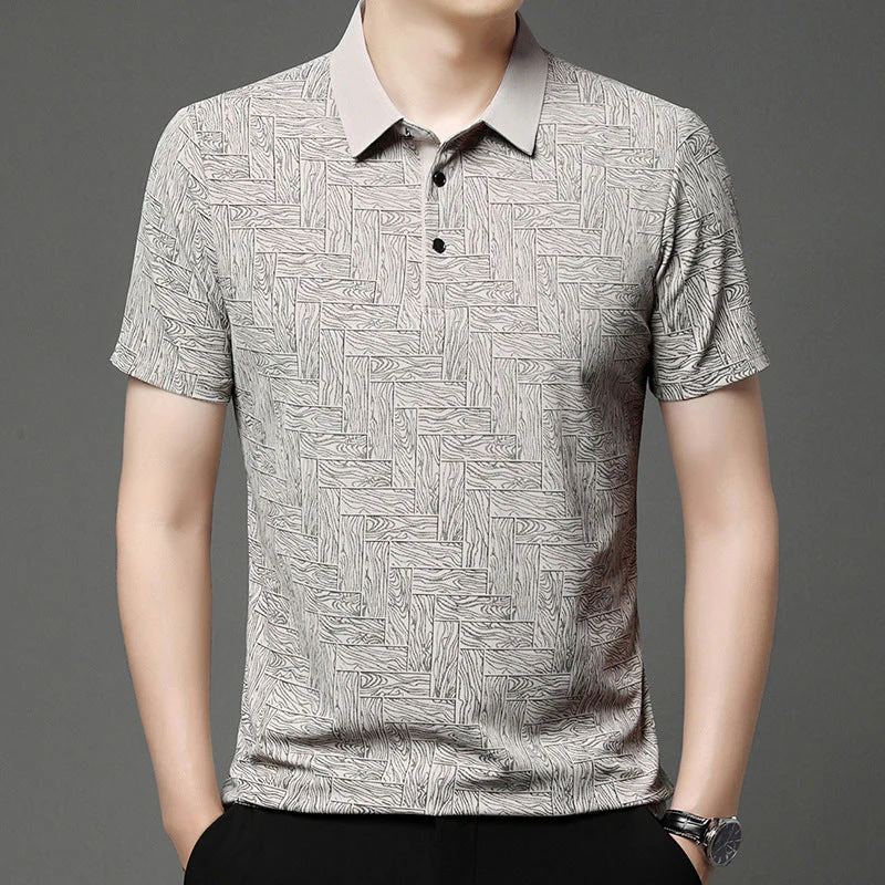 Ireneo® | Premium Geometric Polo Shirt - Image 7