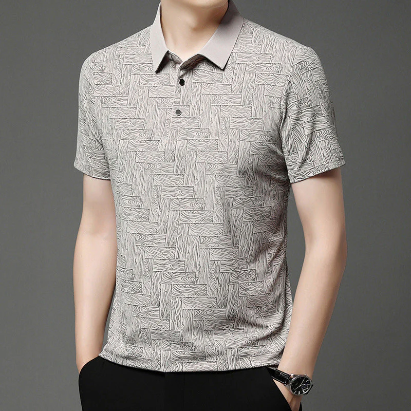 Ireneo® | Premium Geometric Polo Shirt - Image 8