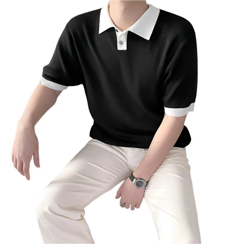 Irvin | Men's Loose-Sleeved Polo Shirt - Image 4