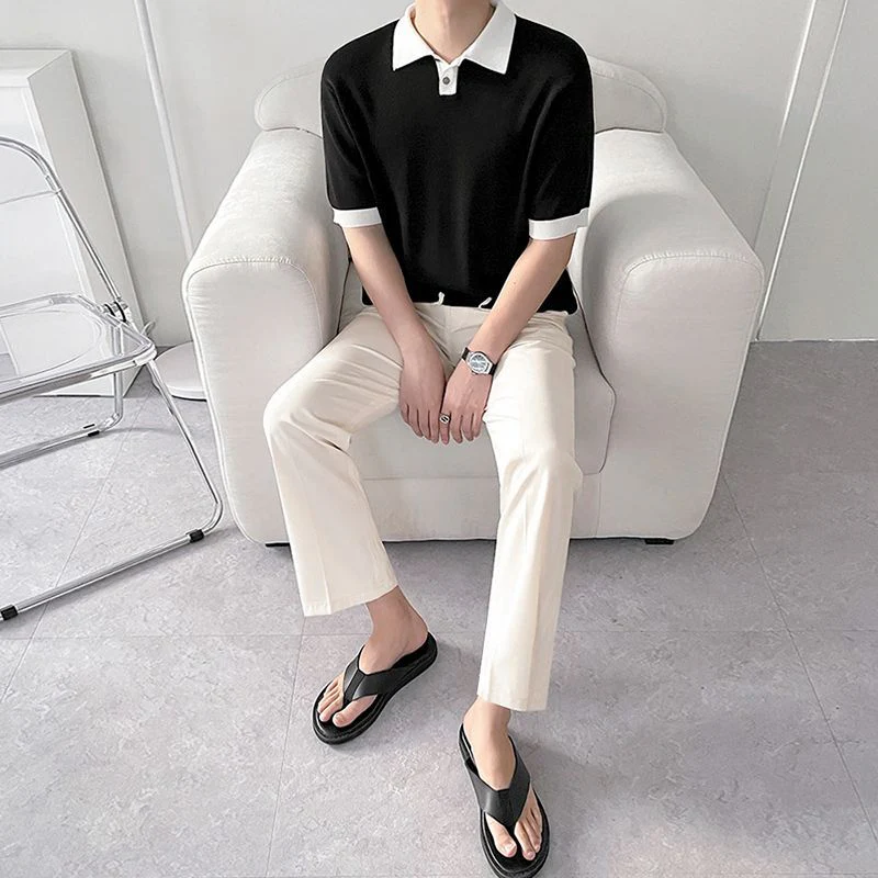Irvin | Men's Loose-Sleeved Polo Shirt - Image 7