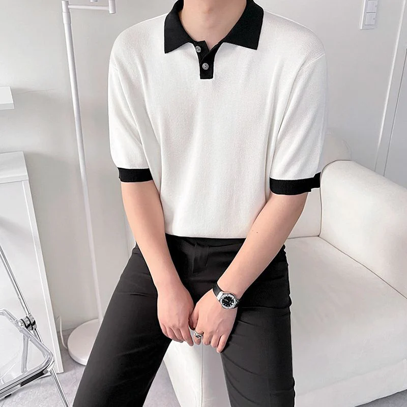 Irvin | Men's Loose-Sleeved Polo Shirt - Image 8