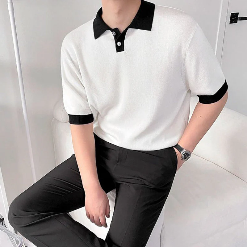 Irvin | Men's Loose-Sleeved Polo Shirt - Image 9