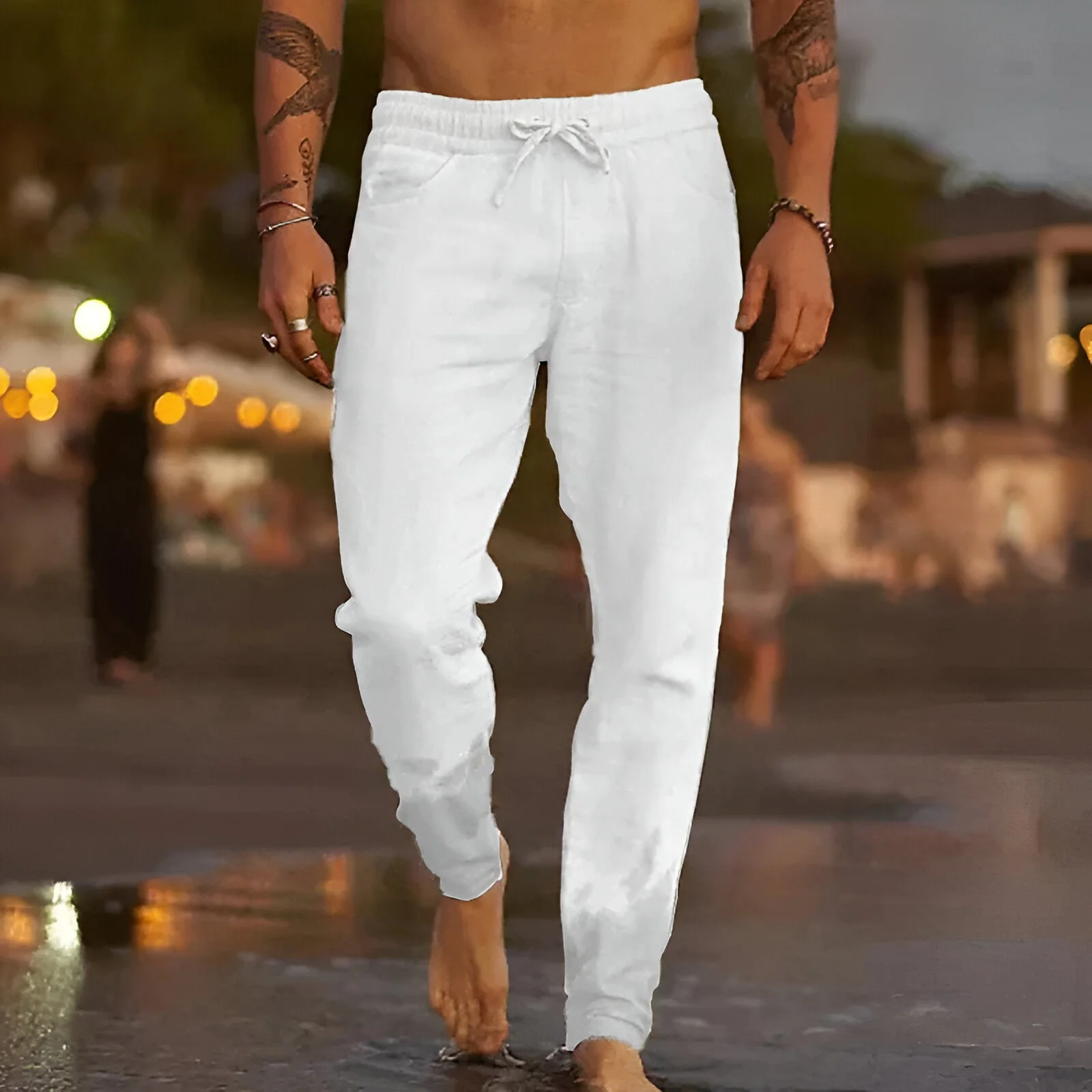 Irwin® | Casual Linen Trousers - Image 4