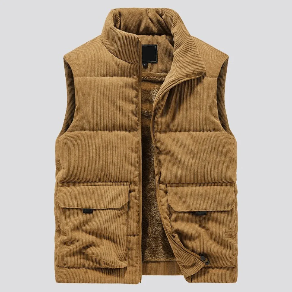 Isaac® | Corduroy winter vest - Image 3