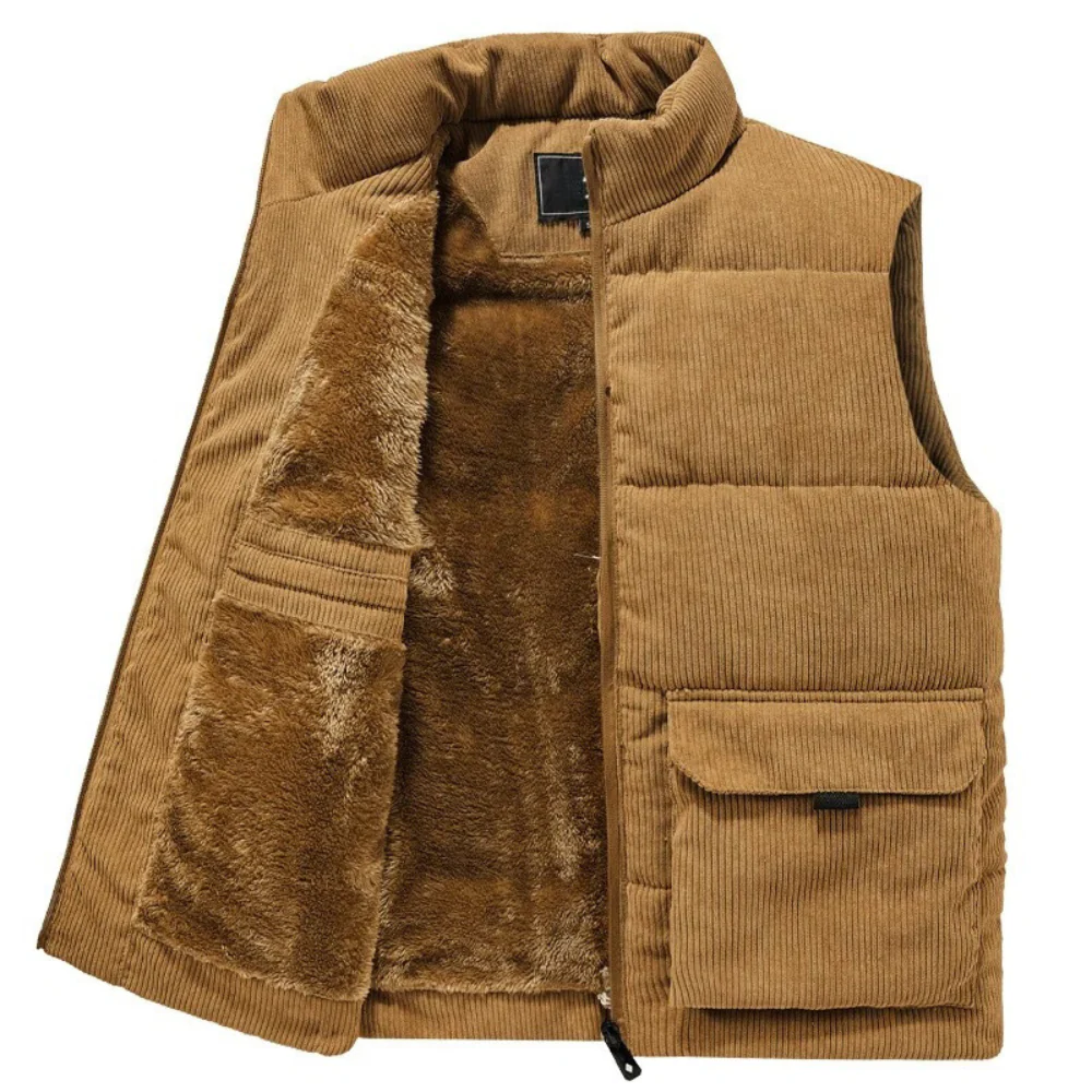 Isaac® | Corduroy winter vest - Image 5
