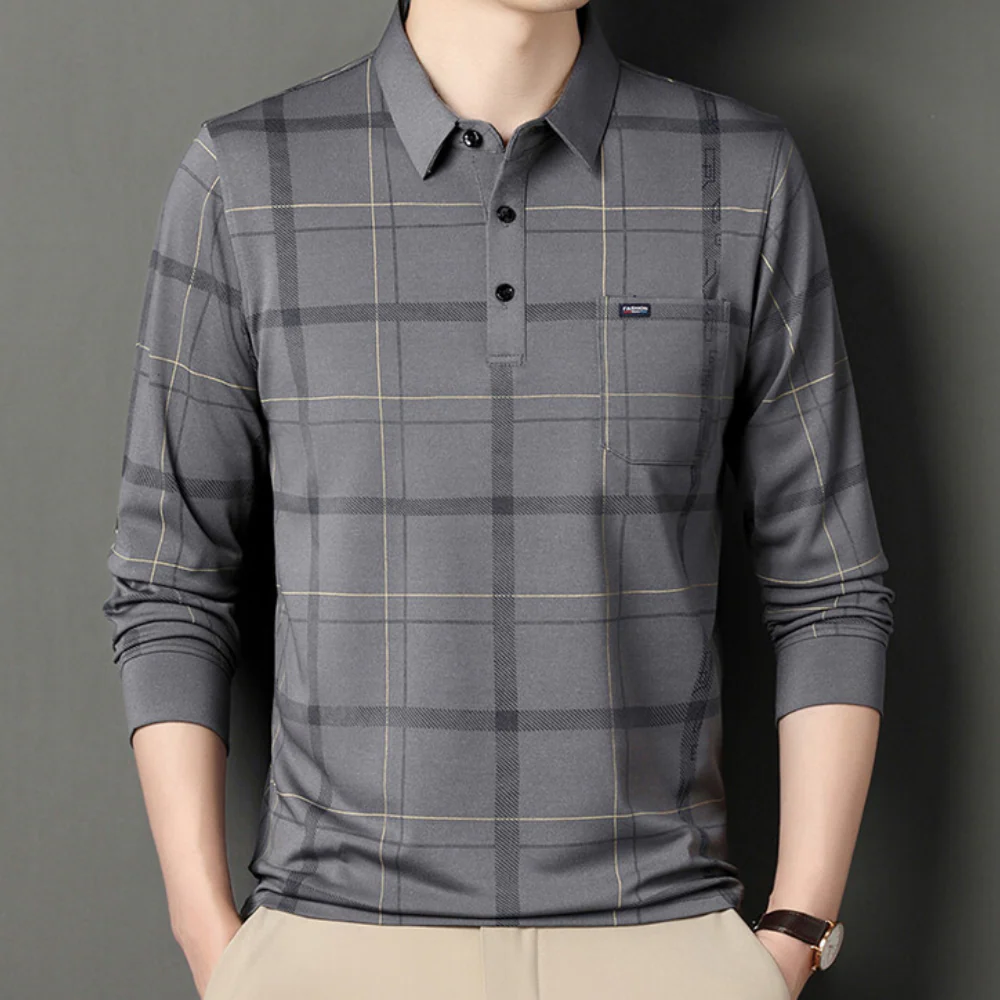 Isaac® | Men's Casual Plaid T-Shirt - Image 4
