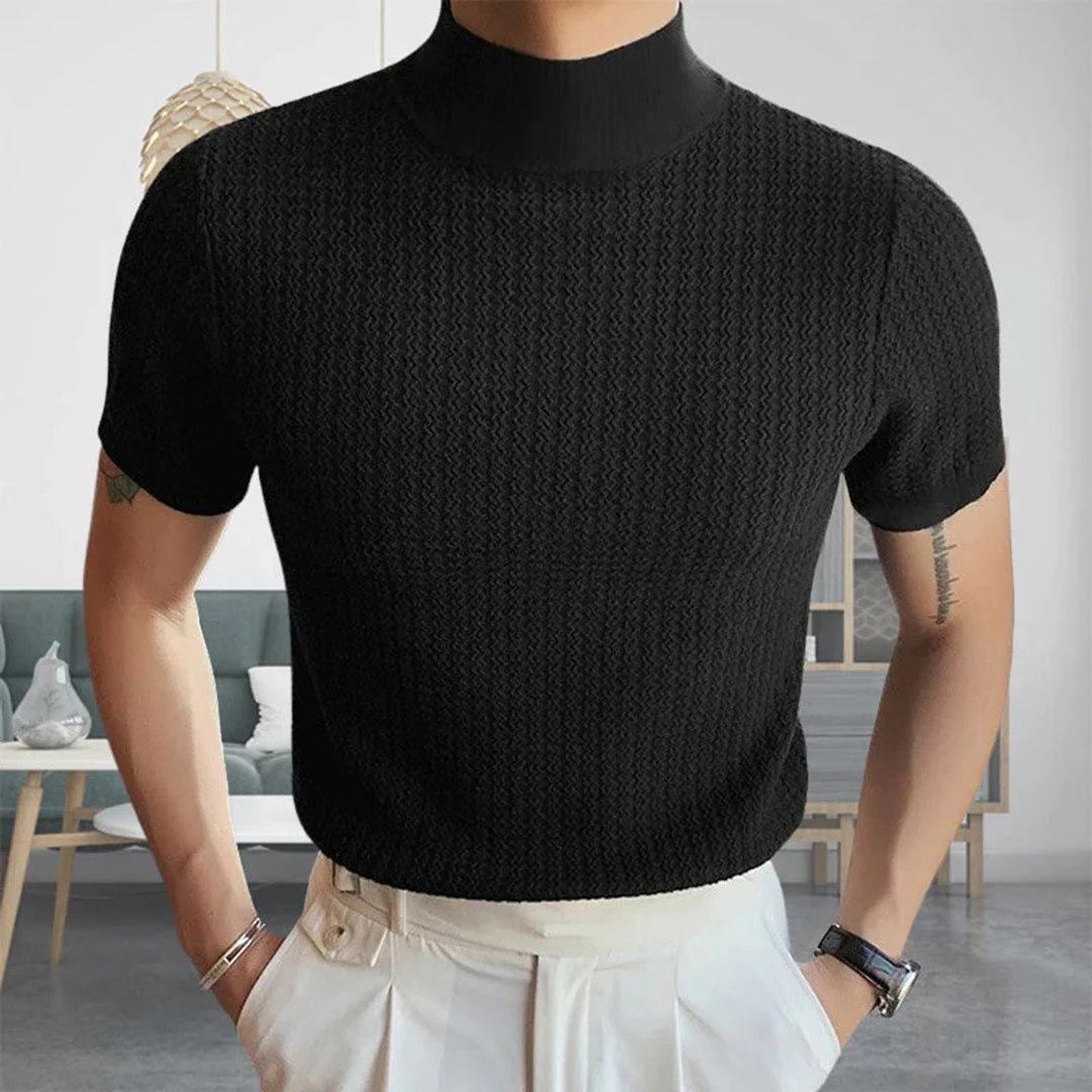 Isaac® | Slim Ribbed Shirt For Men - Image 4