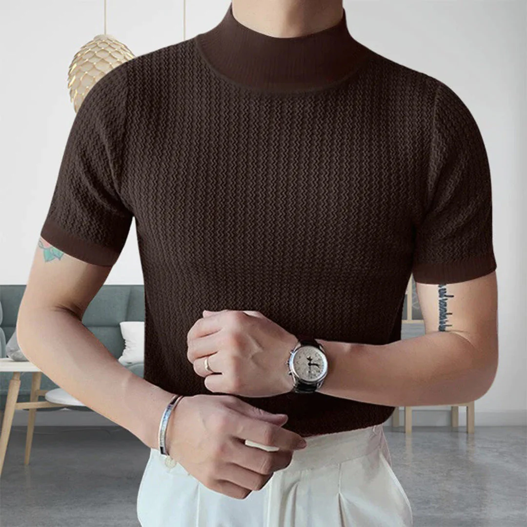 Isaac® | Slim Ribbed Shirt For Men - Image 5