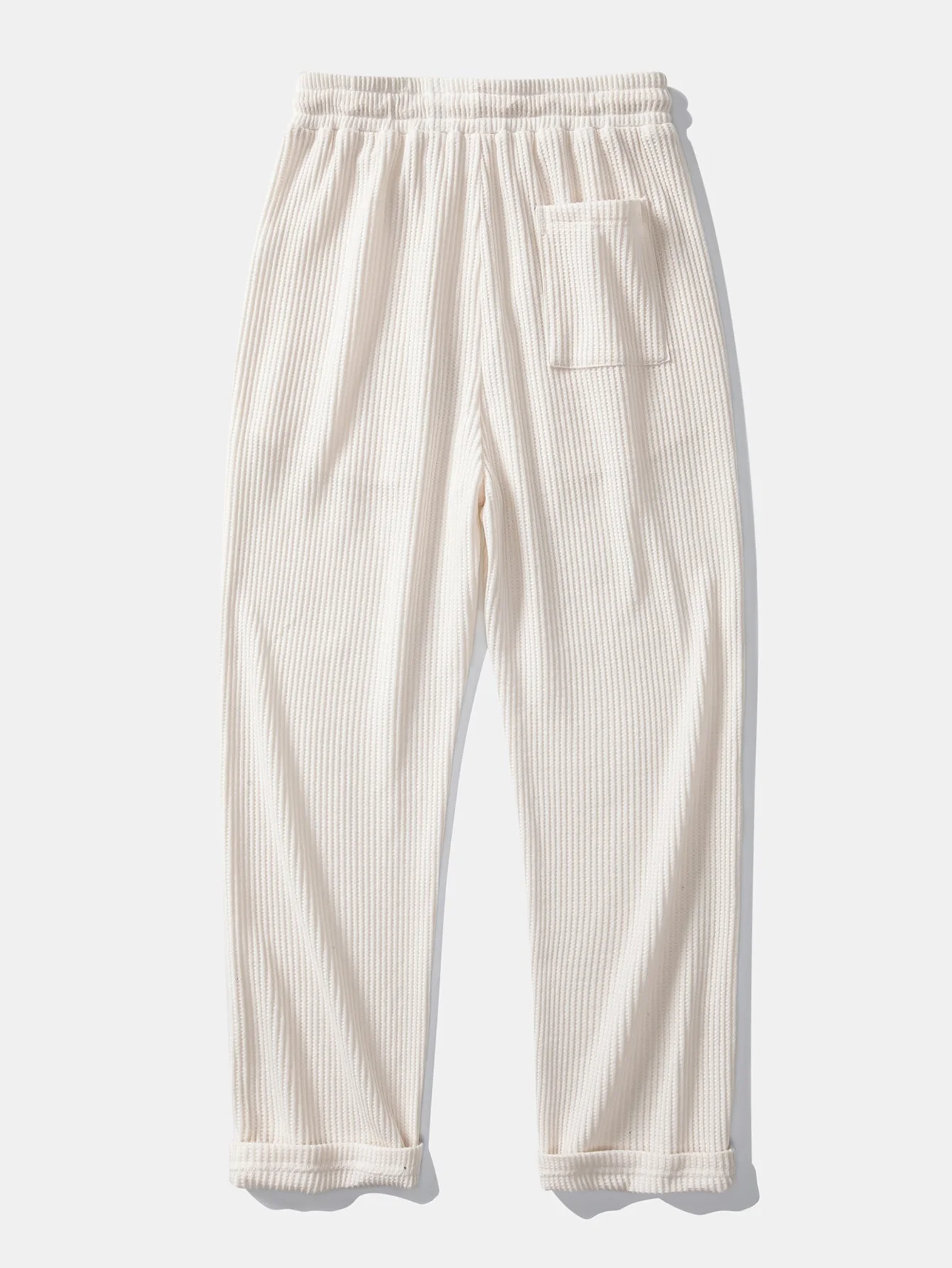 Isaac® | Waffle Button Up Shirt & Drawstring Knitted Waffle Pants - Image 14