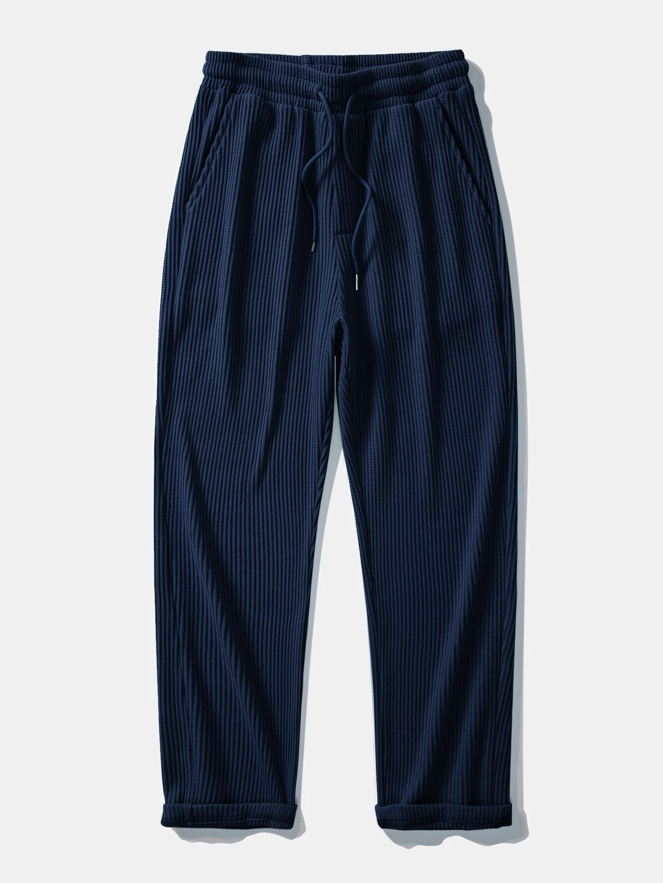 Isaac® | Waffle Button Up Shirt & Drawstring Knitted Waffle Pants - Image 17