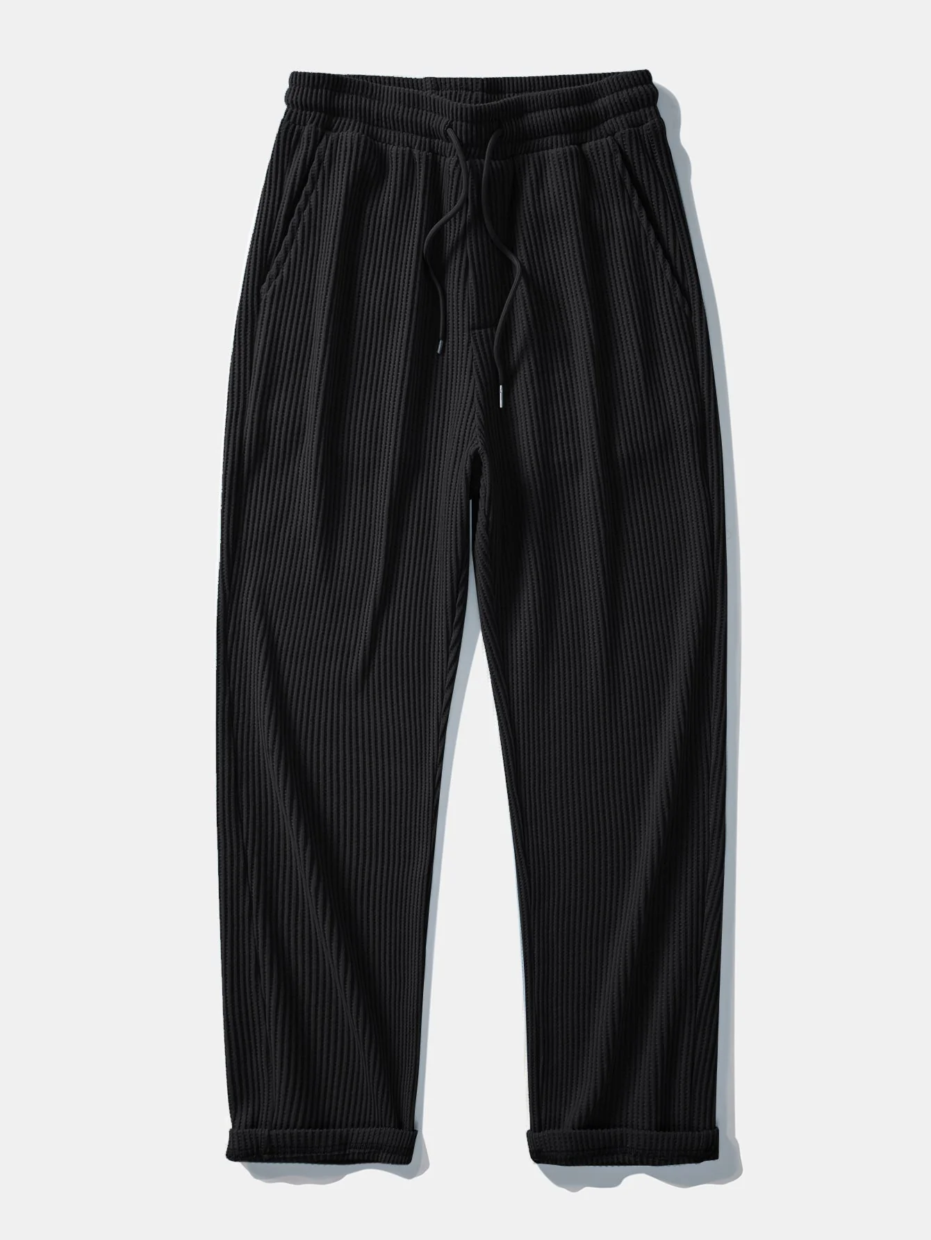 Isaac® | Waffle Button Up Shirt & Drawstring Knitted Waffle Pants - Image 19