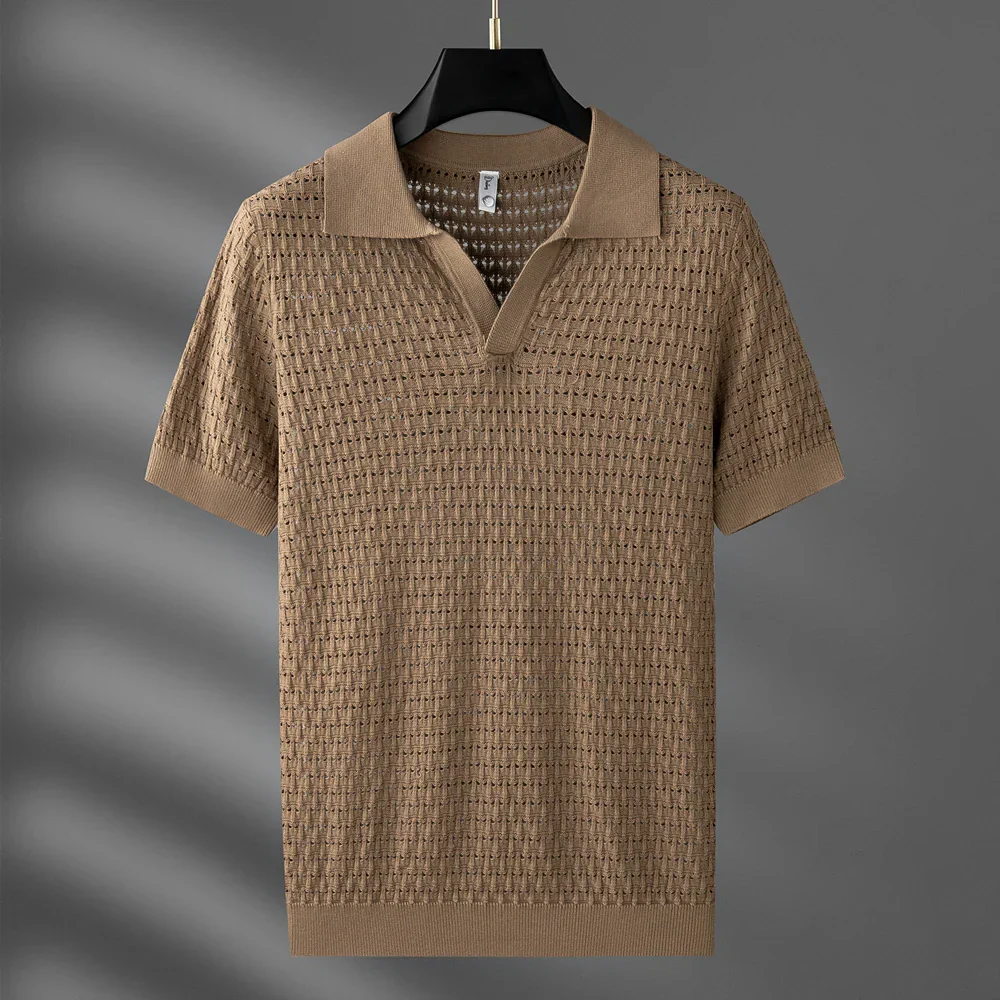 Isaac | THE SEBASTIAN POLO T SHIRT - Image 3