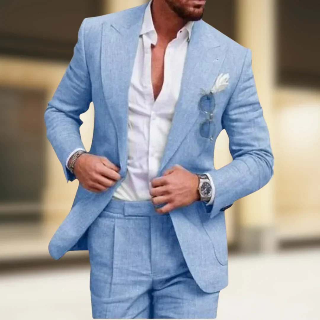Isaiah® | Luxury Linen Men'S Set - Image 2
