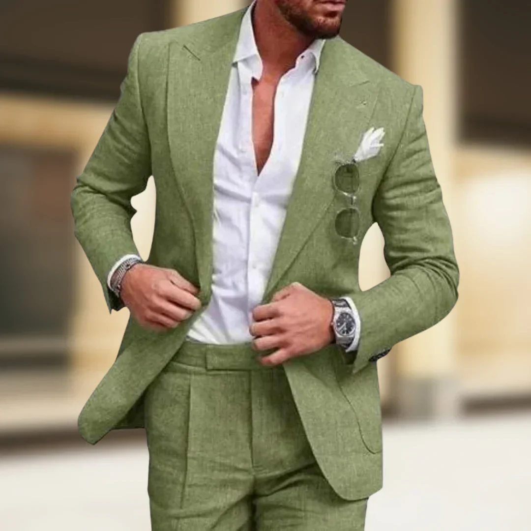 Isaiah® | Luxury Linen Men'S Set - Image 4