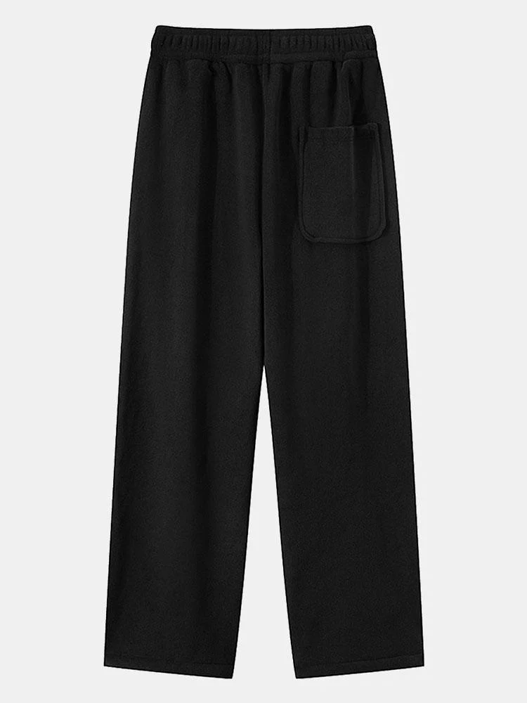 Isaías® | Polar Fleece Loose Fit Straight Leg Pants - Image 12