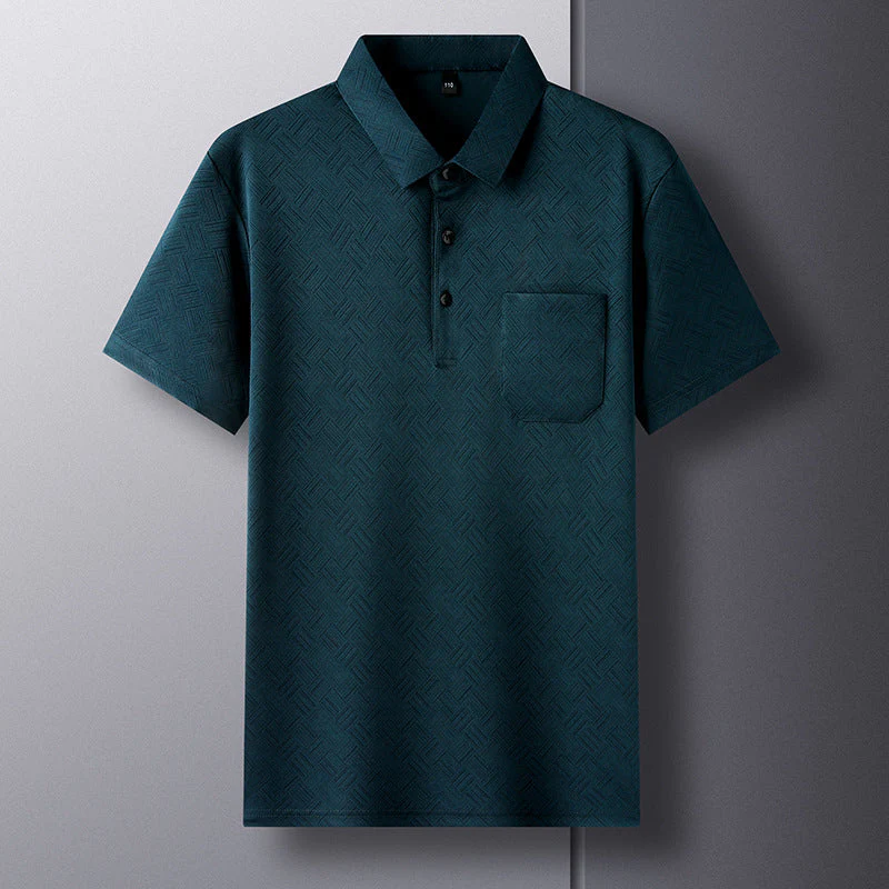 Isaías® | Premium Geometric Polo Shirt - Image 5