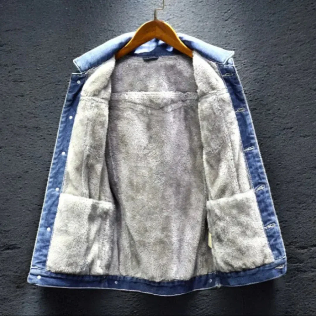 Isaías | Lined Denim Jacket - Image 3