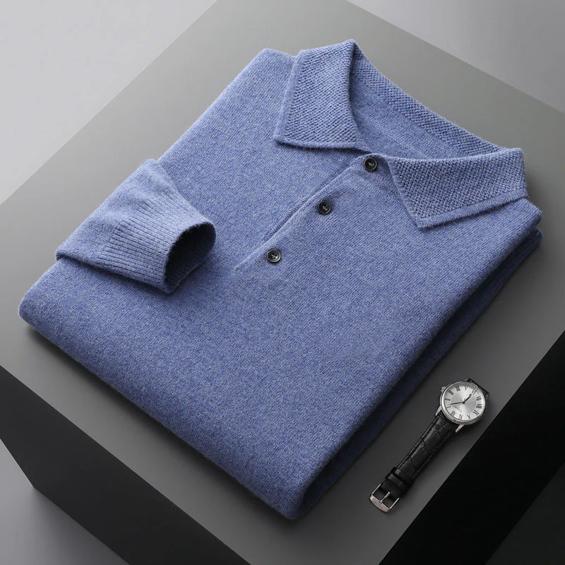 Isidore® | Cashmere Polo Shirt - Image 3