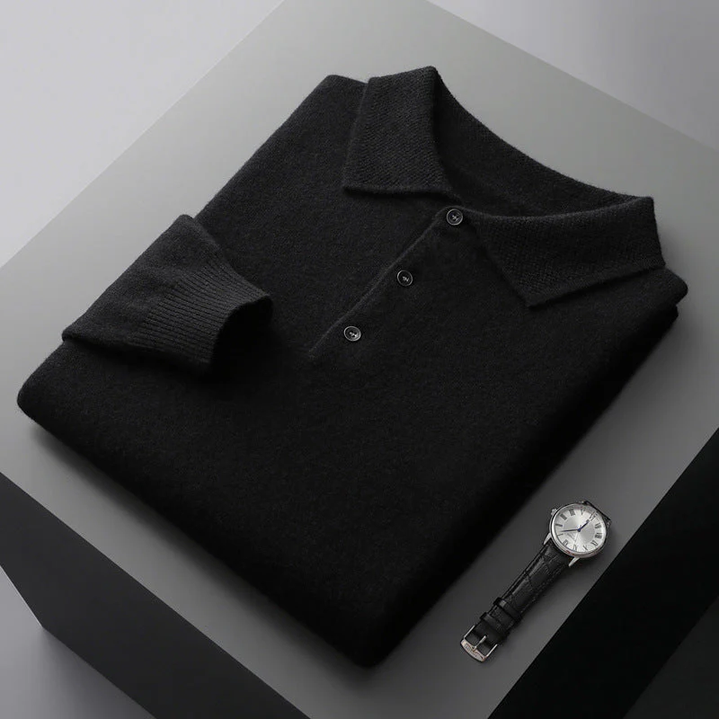 Isidore® | Cashmere Polo Shirt - Image 5
