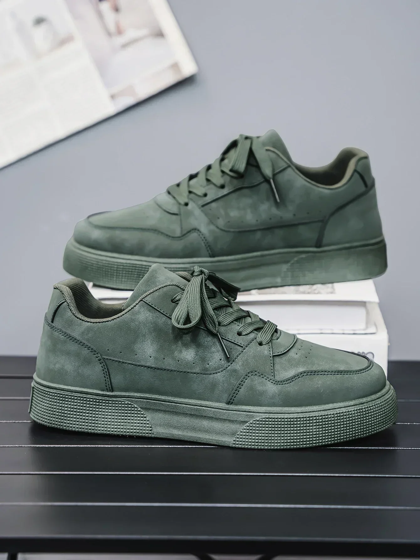 Isidore | Verona Suede Sneakers - Image 5