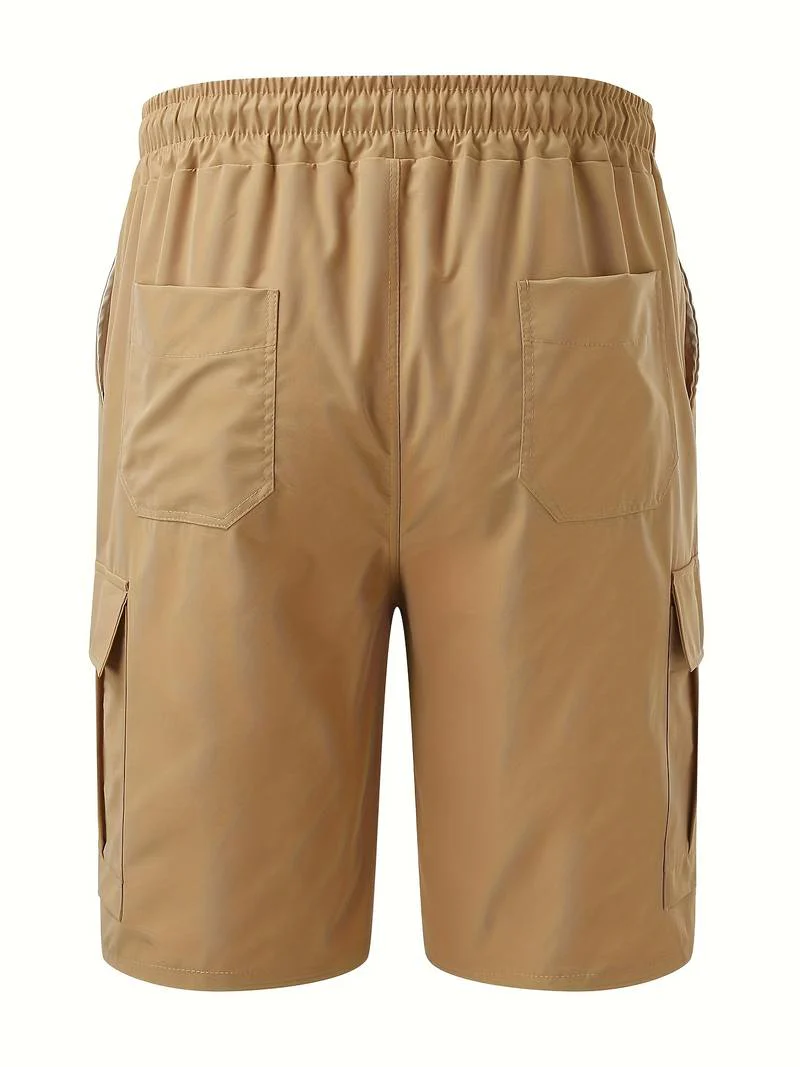 Isidoro® | Casual, Solid Shorts With Pockets - Image 11