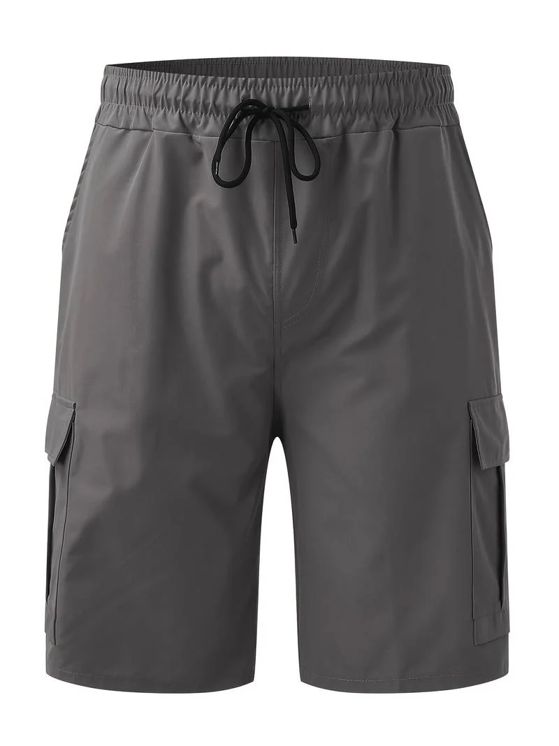 Isidoro® | Casual, Solid Shorts With Pockets - Image 5