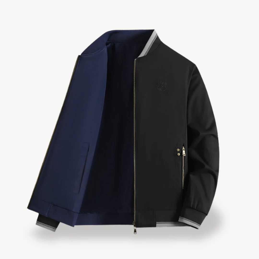IsidoroĀ® | Menās Bomber Jacket with Zip Pockets - Image 10