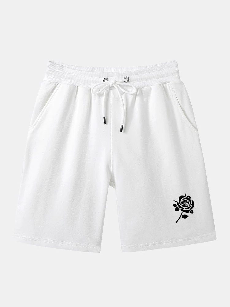 Isidoro® | Rose Print Mid Length Shorts - Image 2