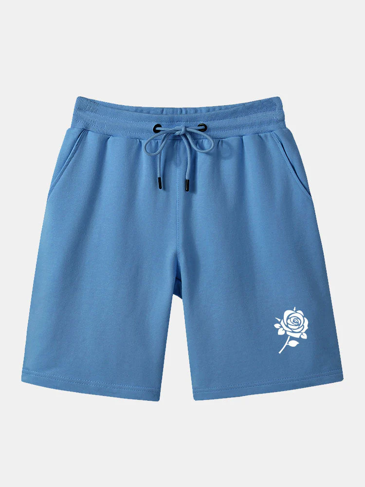 Isidoro® | Rose Print Mid Length Shorts - Image 4
