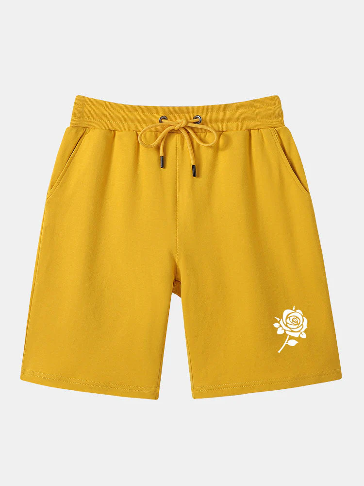 Isidoro® | Rose Print Mid Length Shorts - Image 5