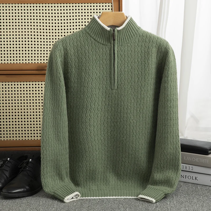 Ismael® | Half-zip wool sweater - Image 17
