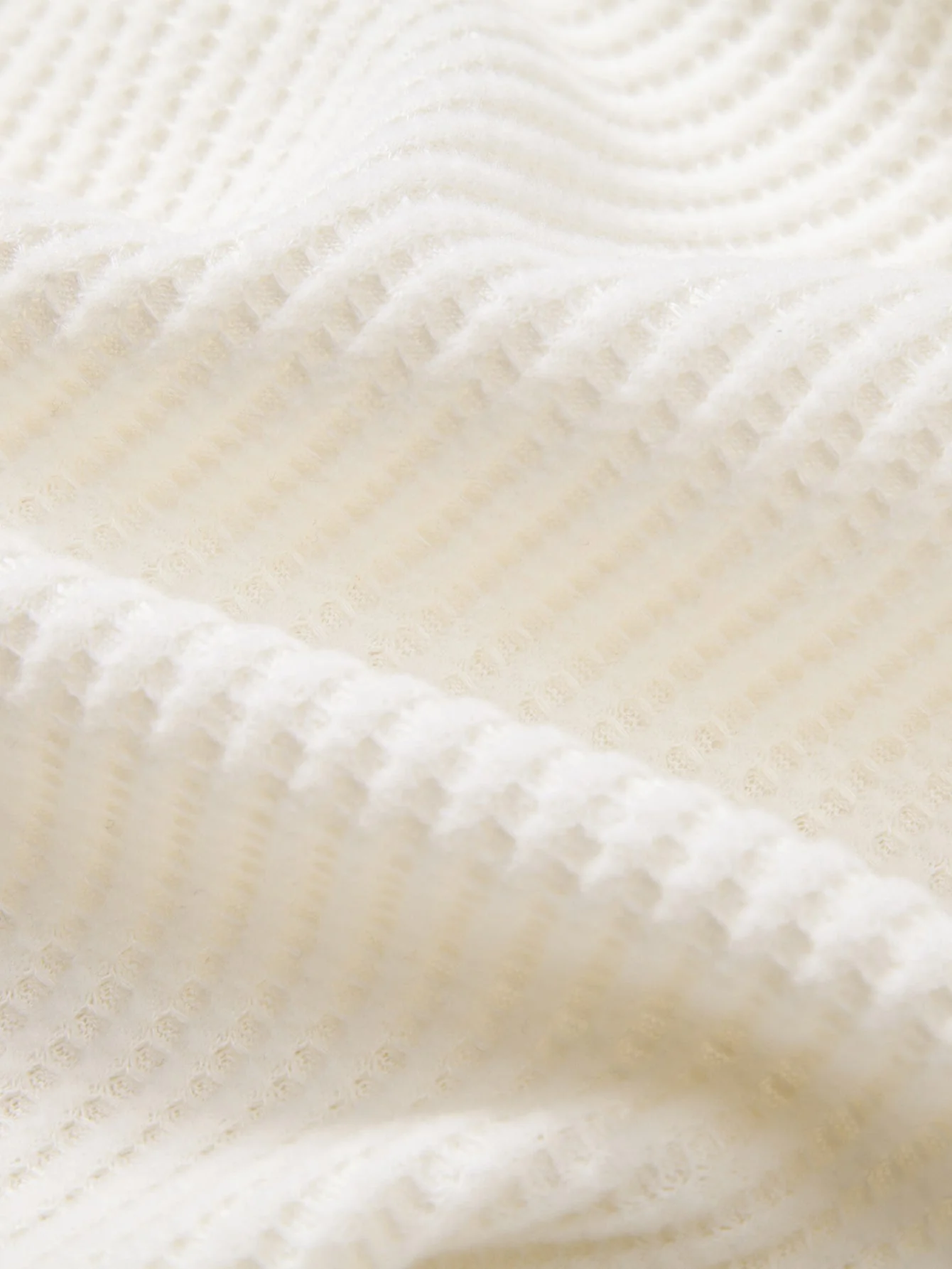 Ismael® | Long Sleeve Waffle Mock Neck T-Shirt - Image 4