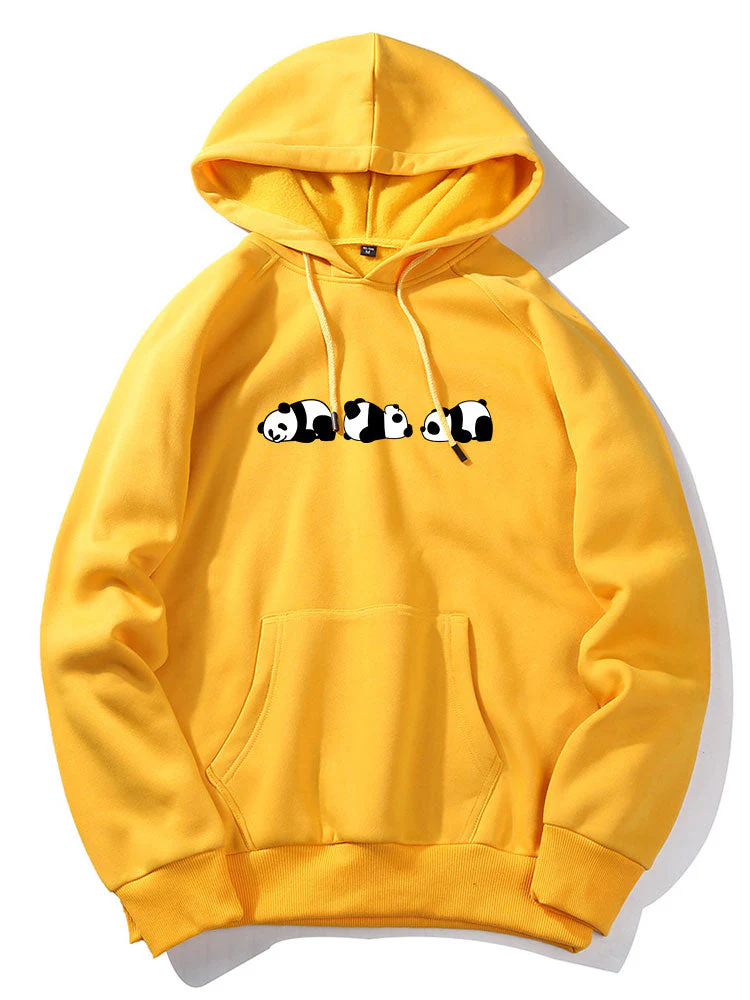 Ismael | Rolling Panda Print Hoodie - Image 9