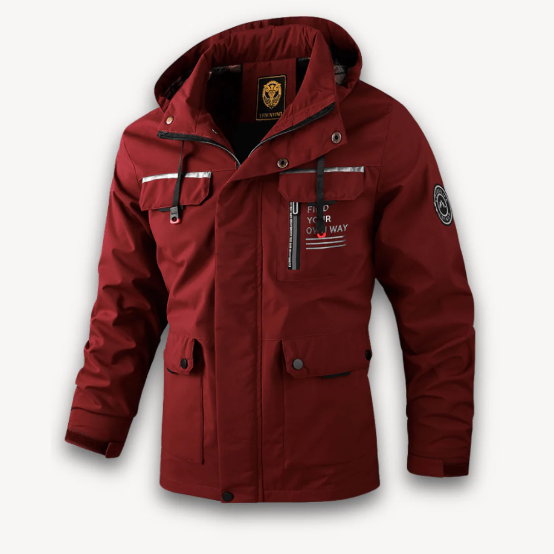 Israel® | Men’s Winter Jacket with Checked Lining - Image 4