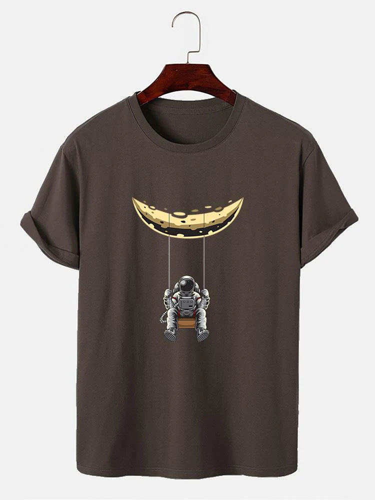 Israel® | Swing Astronaut Print T-Shirt - Image 2