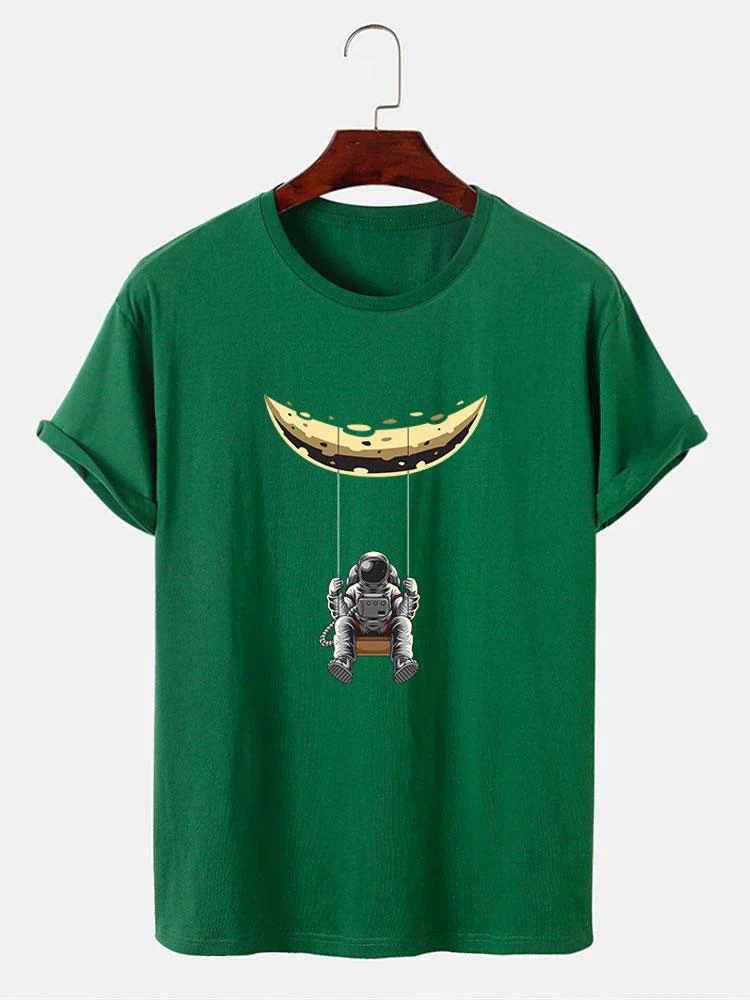 Israel® | Swing Astronaut Print T-Shirt - Image 5