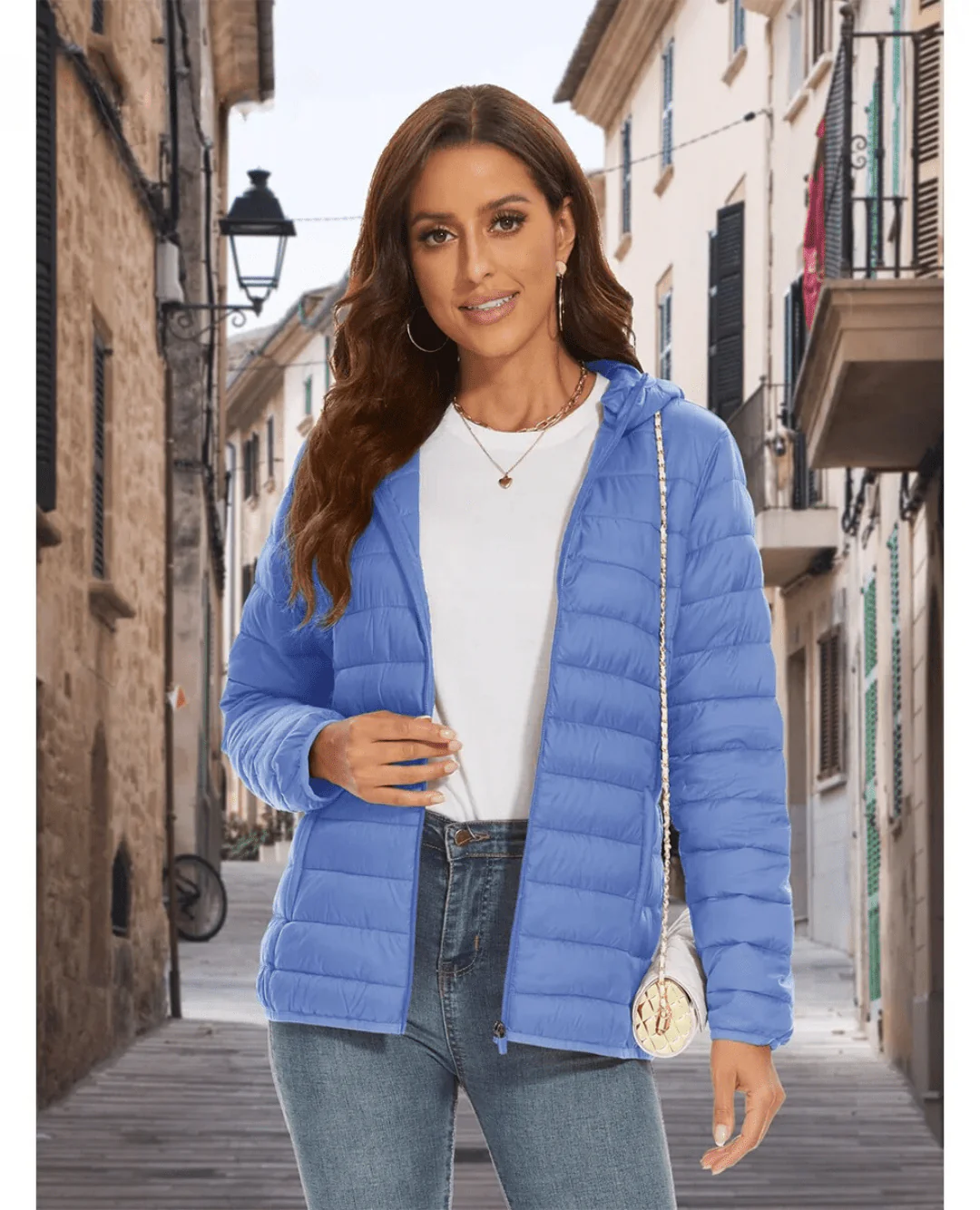 Jabel | Lightweight quilted jacket with hood - Image 10