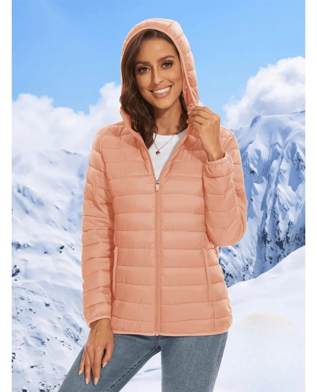 Jabel | Lightweight quilted jacket with hood - Image 6