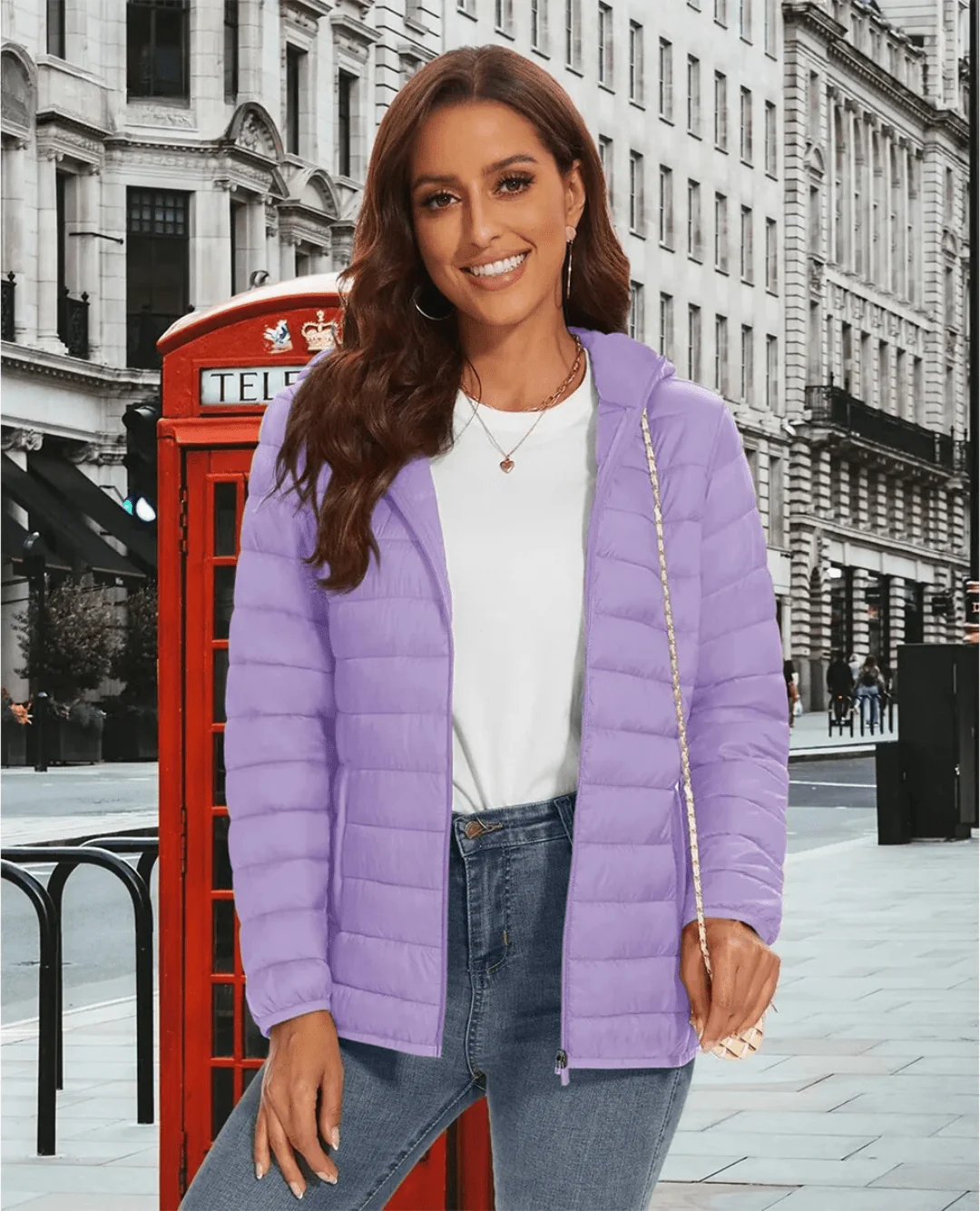 Jabel | Lightweight quilted jacket with hood - Image 8
