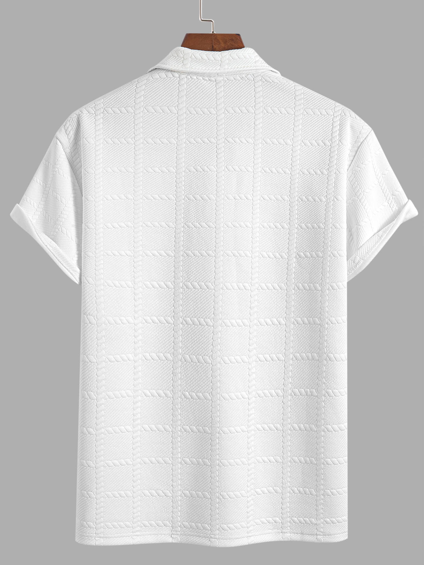 Jabez® | Polo Short Sleeve Checked - Image 2